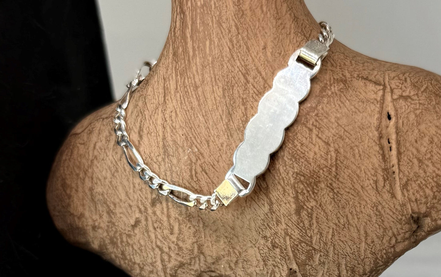Silver 925, cloud ID bracelet, 3.1 link sequence- medium