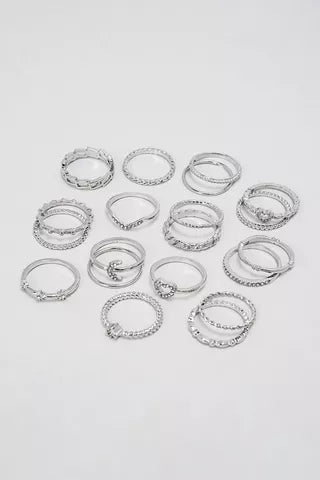 Assorted Silver Rings