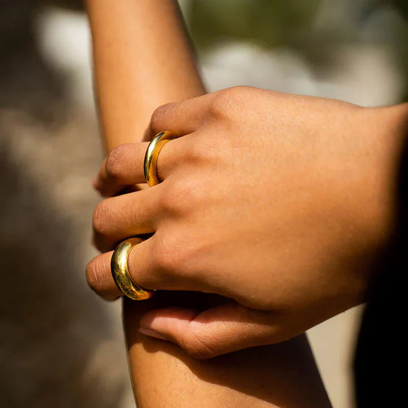 Brass Ladies Rings