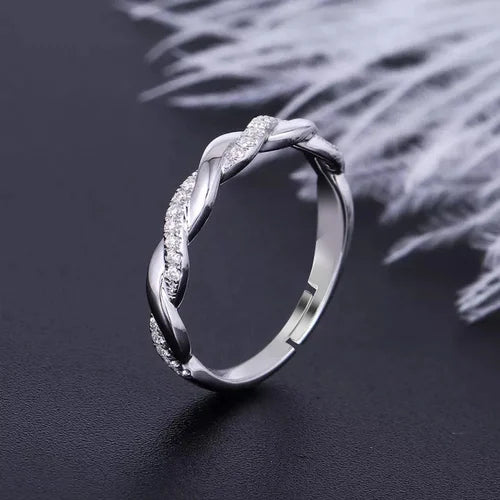 Ladies Silver Rings