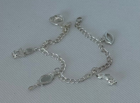 Silver 925 charm bracelet